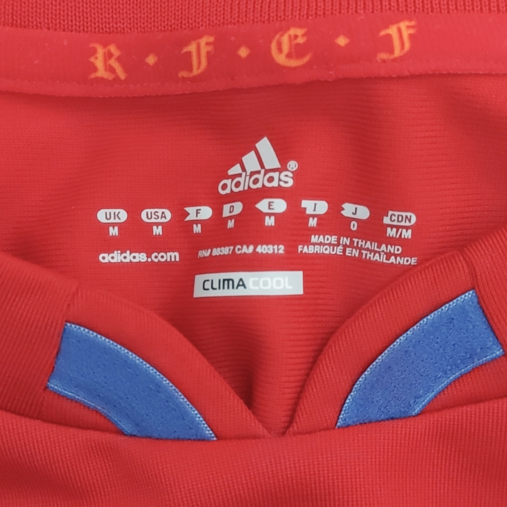 Adidas  shirts size medium jerseys Color red - Picture 3 of 5